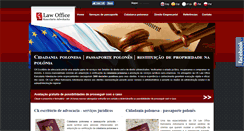 Desktop Screenshot of br.cklawoffice.eu